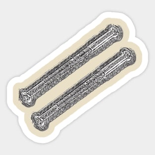 Daily tools : Double Screws Sticker